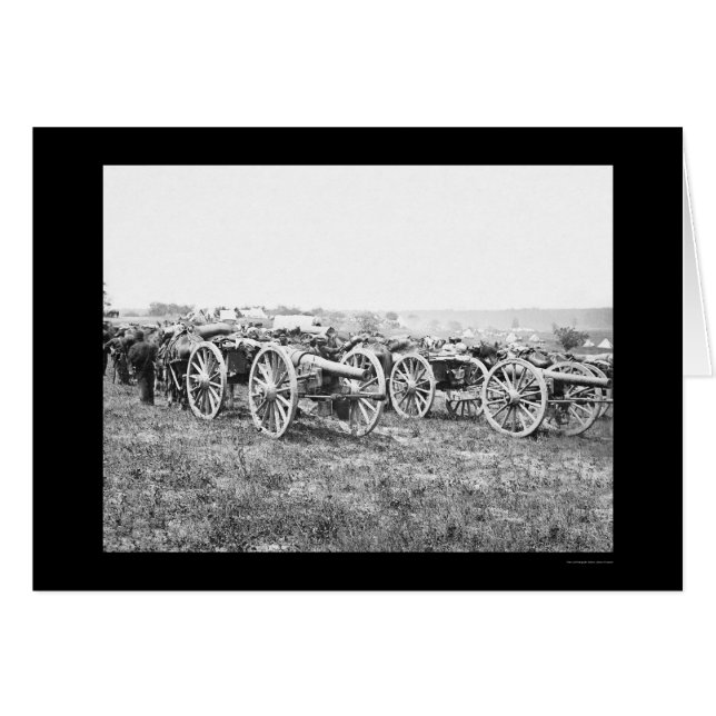 Artillerie in Richmond, VA 1862 (Vorderseite (Horizontal))