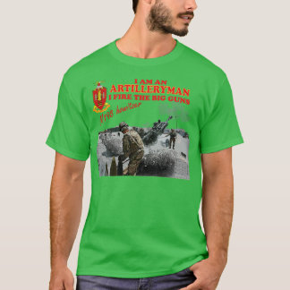 Artillerie M198 Howitzer I bin Artilleryman I Fir T-Shirt