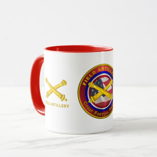 Artillerie Soldier Tasse (Vorderseite Links)