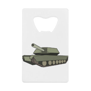 Artillerie Tank Geldbeutel Flaschenöffner
