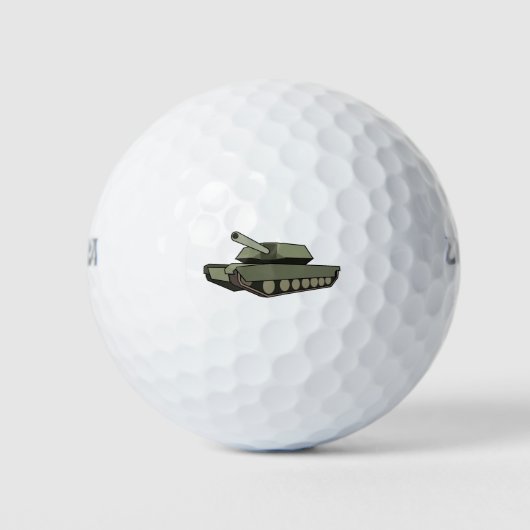 Artillerie Tank Golfball (Vorderseite)