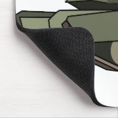 Artillerie Tank Mousepad (Ecke)