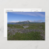 Artillerieberg des Zweiten Weltkriegs, Insel Unala Postkarte (Vorne/Hinten)