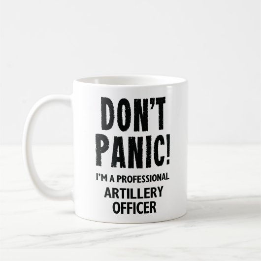 Artilleriereferent Kaffeetasse (Links)