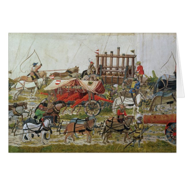 Artilleriezug von Maximilian I (Vorderseite (Horizontal))