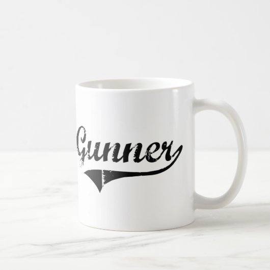Artillerist-klassischer Art-Name Kaffeetasse (Rechts)