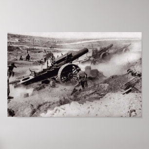 Artillery Barrage Poster