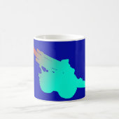 Artillery Gun Blue Coffee Tasse (Mittel)