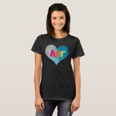 Artis Teacher for Colorful Heart T-Shirt (Vorne ganz)