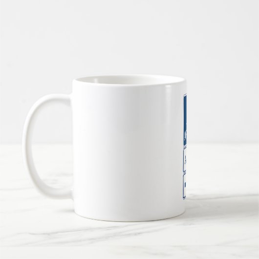 Artisan Artist Studio Signieren Directmailing Kaffeetasse (Links)