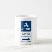 Artisan Artist Studio Signieren Directmailing Kaffeetasse