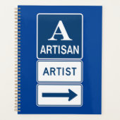 Artisan Artist Studio Signieren Directmailing Planer (Vorderseite)