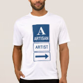 Artisan Artist Studio Signieren Directmailing T-Shirt (Vorderseite)