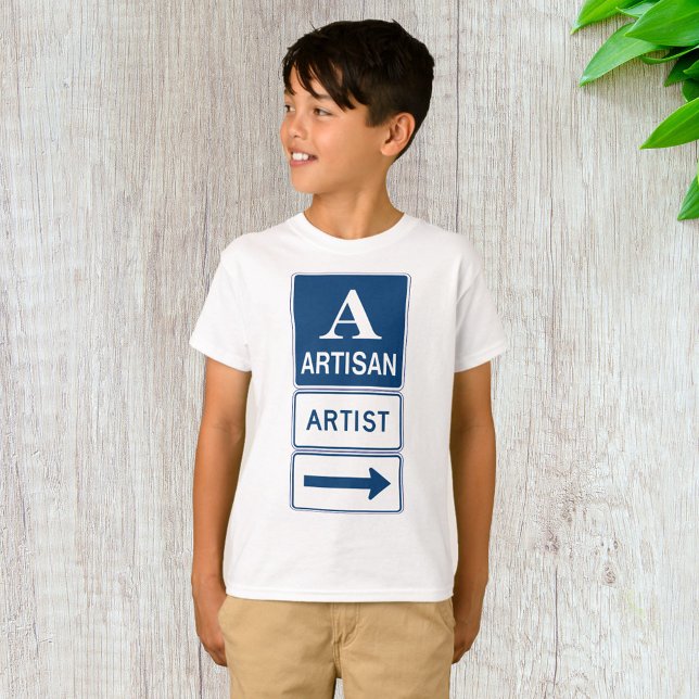 Artisan Artist Studio Signieren Directmailing T-Shirt (Von Creator hochgeladen)