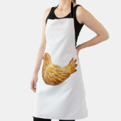 Artisan Baked Bread Bird Sculpture Schürze (InSitu)