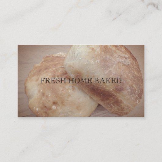 Artisan Bakery Visitenkarte (Vorderseite)