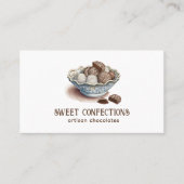Artisan Chocolates Visitenkarte (Vorderseite)