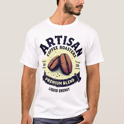 Artisan Coffee Roasters - Vintage Premium Blend  T-Shirt (Vorderseite)