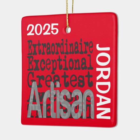 Artisan Extraordinaire CUSTOM Keramikornament (Links)
