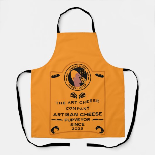 Artisan Farm Cheese Seller Schürze (Vorderseite)