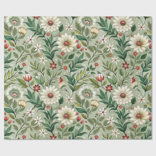 Artisan Florals Geschenkpapier (Flach)