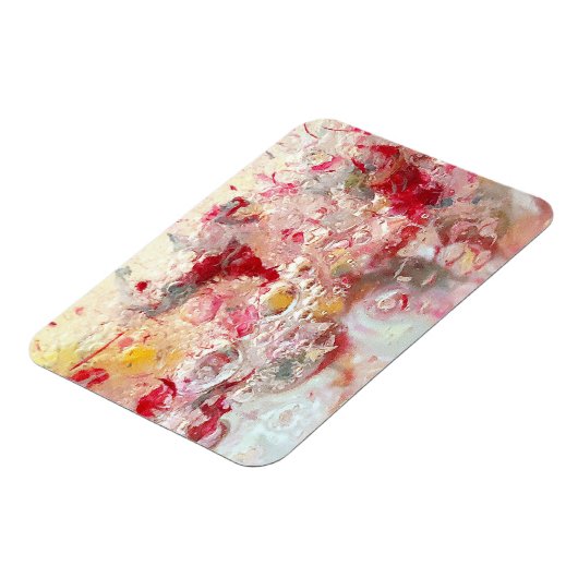 Artisan Frig Magnet, Abstrakt Art Piece Magnet (Linke Seite)