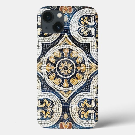 Artisan Geometric Floral Case-Mate iPhone Hülle (Rückseite)