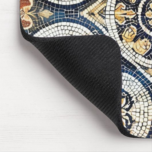 Artisan Geometric Floral Mousepad (Ecke)