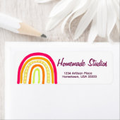 Artisan Rainbow Handmade Happiness (Insitu)