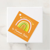 Artisan Rainbow 'Happiness is Homemade'  Geschenkanhänger (Beispiel)