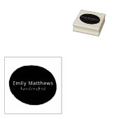 Artisan Rubber Stamp Custom Maker's Mark Seal Gummistempel (Stempel)