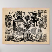 Artisan Skeletons Poster (Vorne)