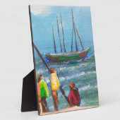 Artisanal Fishermen Fotoplatte (Seite)