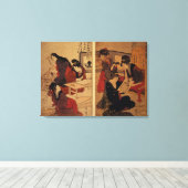 Artisans Making a Woodcut, c.1857 Leinwanddruck (Insitu (Holzboden))