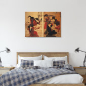 Artisans Making a Woodcut, c.1857 Leinwanddruck (Insitu (Schlafzimmer))