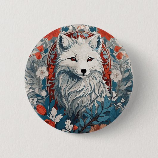 Artische Foxenwelt Button (Vorderseite)