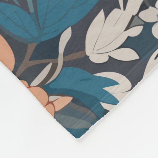 Artische Foxenwelt Fleecedecke (Ecke)