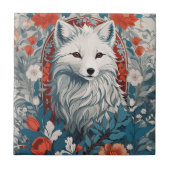 Artische Foxenwelt Fliese (Vorderseite)