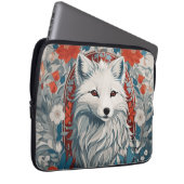 Artische Foxenwelt Laptopschutzhülle (Vorne Rechts)