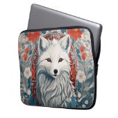 Artische Foxenwelt Laptopschutzhülle (Vorderseite Links)