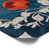 Artische Foxenwelt Poster (Ecke)