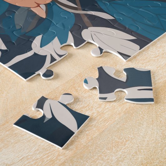 Artische Foxenwelt Puzzle (Seite)