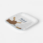 Artische Tiere Party Winter Animals Party Pappteller (Gewinkelt)