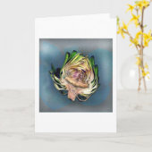 Artischocke #2 karte (Gelbe Blume)