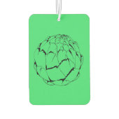 Artischocke Autolufterfrischer (Rückseite)