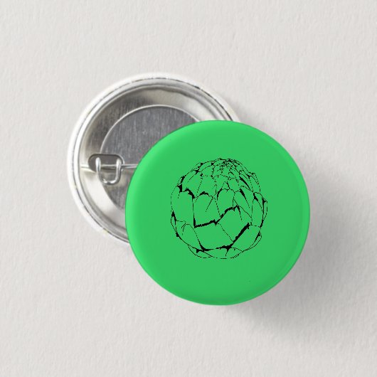 Artischocke Button (Vorne & Hinten)