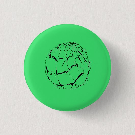Artischocke Button (Vorderseite)