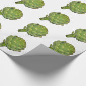 Artischocke Geschenkpapier (Ecke)