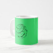 Artischocke Kaffeetasse (Vorderseite Links)