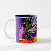 Artischocke Zweifarbige Tasse (Links)